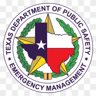 Tdem Seal Blue Ring - Texas Emergency Management Clipart
