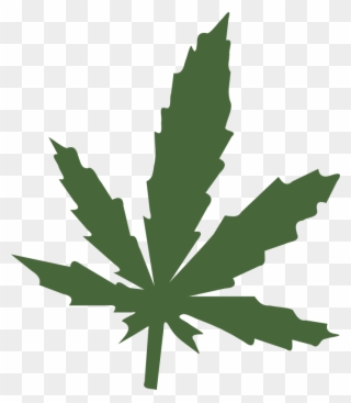 Medical Cannabis Leaf Cannabis Sativa Hemp - Custom Green Weed Leaf Throw Blanket Clipart