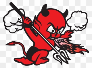 Dysart High Mascot - Dysart High School Demons Clipart