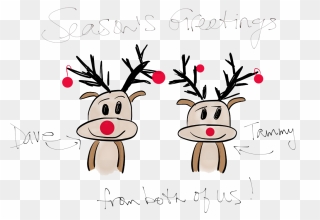 Seasons Greetings Uncategorized - Reindeer Clipart
