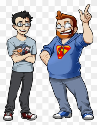Is That Even - Yogscast Fanart Lewis And Simon Clipart
