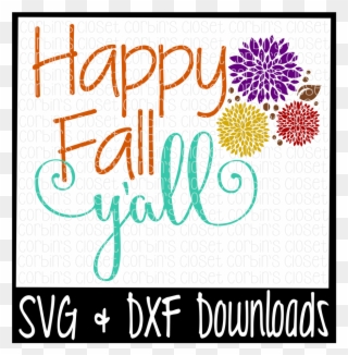 Happy Fall Y'all Cutting File By Corbins Svg - Little Brother Biggest Fan Football Svg Clipart
