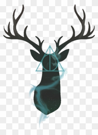 Reindeer Antlers Png Tumblr - Harry Potter Stag Clipart