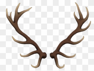 Freeuse Stock Antlers Transparent Deer - Reindeer Antlers Png Clipart