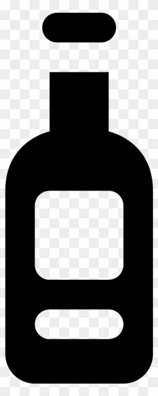 The Logo Appears To Be A Bottle Of Liquor - Bottle Clipart