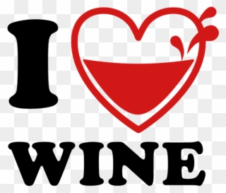 I Love Wine Alcohol Beer Vodka Whiskey Funny - Love Alcohol Clipart