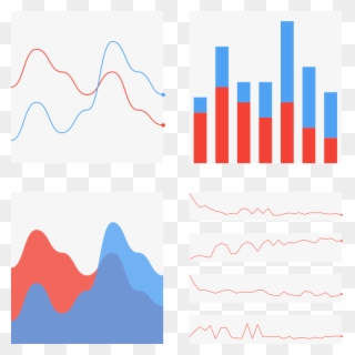 Each Type Of Chart Supports Drawing On Real Text And - Visualization Data Bar Chart Clipart