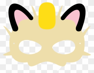 Resultado De Imagen Para Pokemon Printable Masks - Mascara Pokemon Para Imprimir Clipart