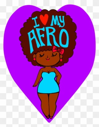 Yep I Wish I Could Find This For Nath Love When I Do - Amo Mi Afro Clipart