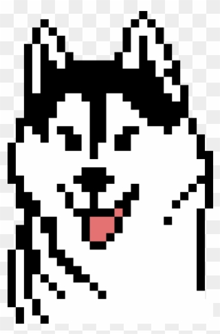 Random Image From User - Pixel Art Of Wolf Clipart
