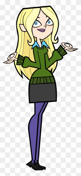 While Team 2 Is Now - Total Drama Characters Dawn Clipart