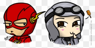 And Quicksilver Chibi Headshots By Jovialharlequin - Flash And Quicksilver Chibi Clipart