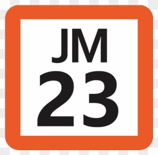 Jr Jm-23 Station Number - Jn 24 Clipart