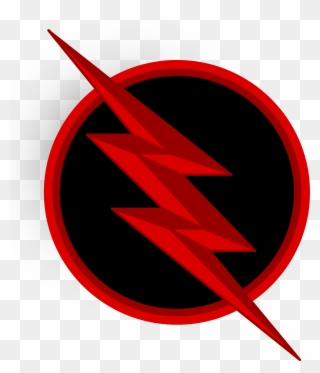 Transparent Emblem Flash - Simbolo De Flash Reverso Clipart