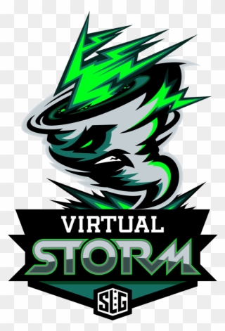 Virtual Storm - Storm Gaming Logo Clipart
