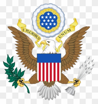 Greater Coat Of Arms Of The United States 1969px 1270 - United States Seal Clipart