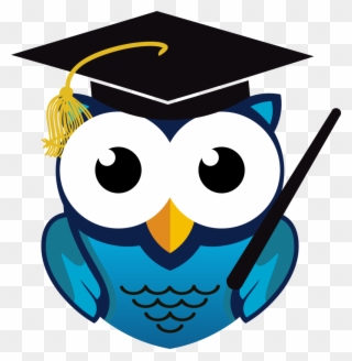 Corgi Clipart Graduation Cap - Graduation Owl Png Transparent Png