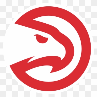 Nba - Atlanta Hawks Logo Png Clipart