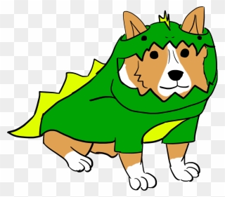 Vector Library Library Corgi Clipart Happy - Cartoon - Png Download
