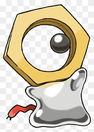 While The Flood Of Meltan Immediately Following Community - Meltan Pokemon Evolution Clipart