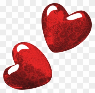 Beautiful Hearts, Valentine Hearts, Red Art, Heart - Clip Art - Png Download
