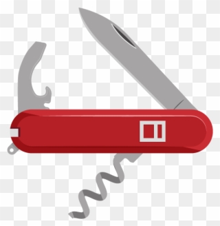 Free To Use & Public Domain Pocket Knife Clip Art - Swiss Army Knife Clipart - Png Download