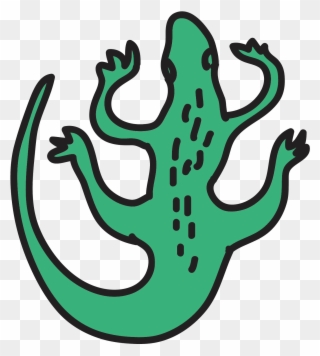 A Drawing Of A Alligator Head - Animals Doodle Icon Clipart