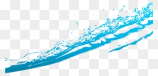 Background Png Sea And - Cartoon Water Spray Transparent Clipart
