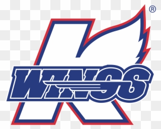 Kalamazoo-wings - Kalamazoo Wings Hockey Logo Clipart