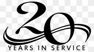 Rpc Services Llc About Us Bay Green Packrtsclipart - 20 Years In Service - Png Download