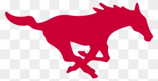 Smu Mustangs Logo Clipart