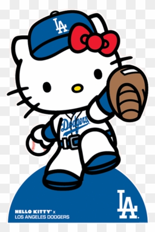 Los Angeles Dodgers On Twitter Quot Special Offer All - Hello Kitty Dodgers Clipart
