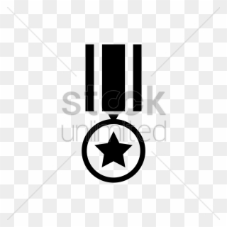 Medal Clipart Military Medal - Vector Graphics - Png Download