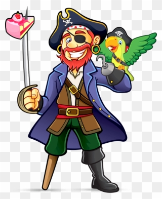 Pirates Cove Pirate - Pirate Captain Hook Clipart