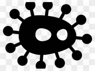 Bacteria Clipart Infection - Vector Graphics - Png Download