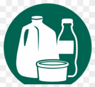 Milk Jug Clipart Liquid Container - Plástico Icon - Png Download