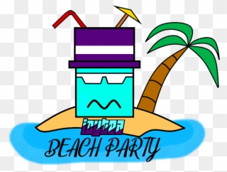 Icytea Beach Party Logo - Tonga Clipart