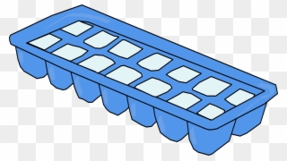 Big Image - Ice Cube Tray Clipart - Png Download