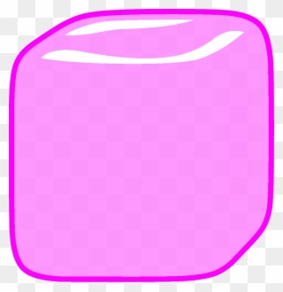Ice Cube Clipart Cube Object - Pink Cube Png Transparent Png