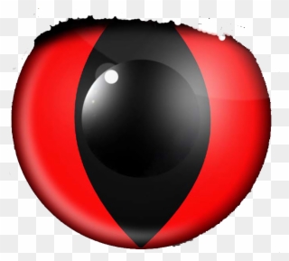 Cat Eye Red - Cat Clipart