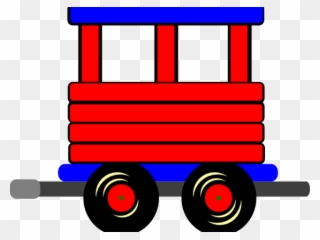 Train Car Clipart - Train Box Car Clipart Png Transparent Png