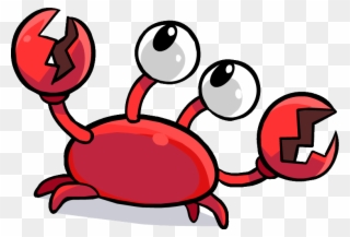 Klutzy The Crab - Klutzy Club Penguin Clipart