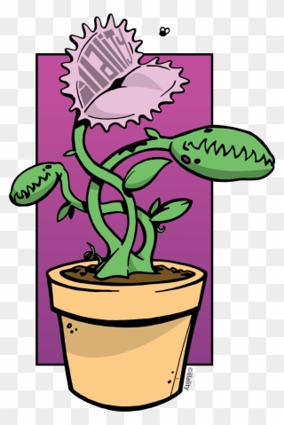 Venus Flytrap Graphic T-shirt - Venus Flytrap Clipart