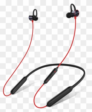 Oneplus Bullets Wireless Red Clipart