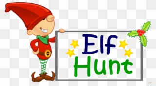 Can You Help Us Find The Elves Hidden Around The Garden - Elf Clipart