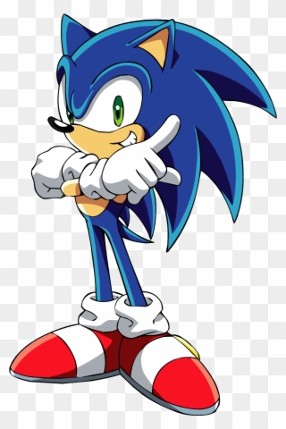 Sonic The Hedgehog Clipart Behind - Sonic X - Png Download