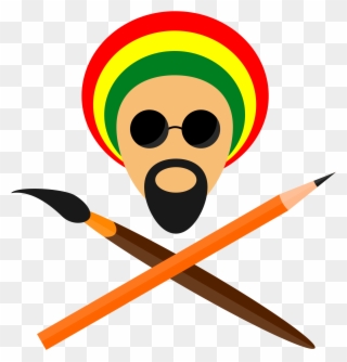 Reggae Computer Icons Musician Download Rastafari - Artist Clipart - Png Download