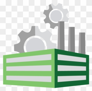 Manufacturing - “ - Green Industry Icon Png Clipart