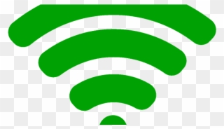 Wifi Symbol - Green Wifi Symbol Clipart
