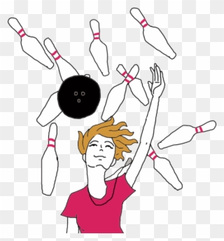 Ten-pin Bowling Clipart